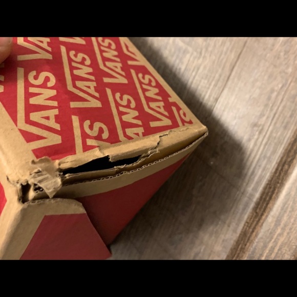 NEW Vans Blurred Checkerboard Skate shoes with Box - Picture 4 of 4